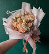 Sunrise Peach Rose Bouquet