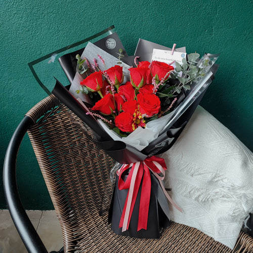 Classic Red Rose Bouquet