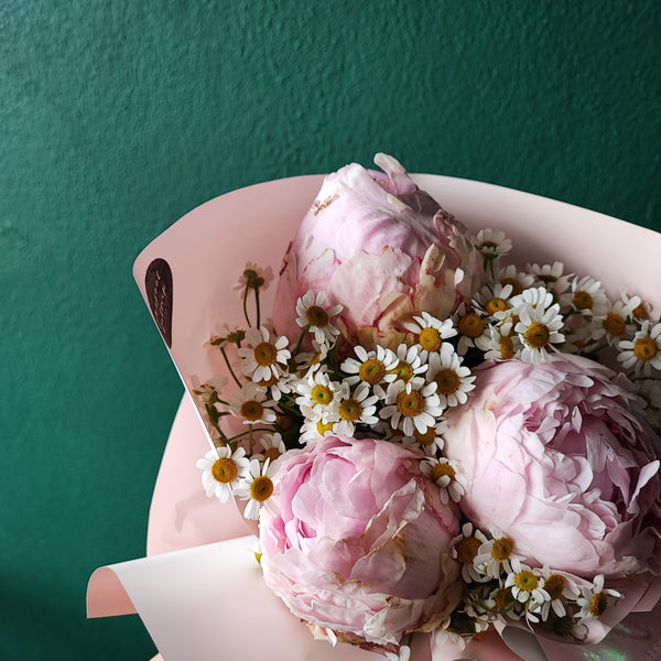 Le Petit Peonies Bouquet