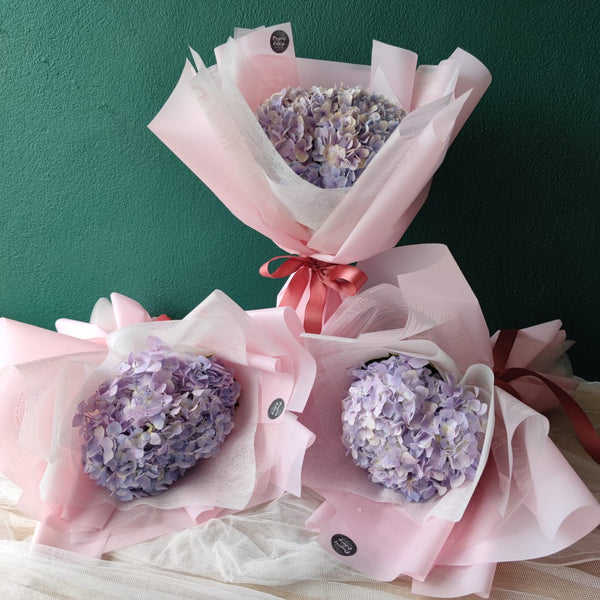 Lovely Pink Hydrangea Bouquet