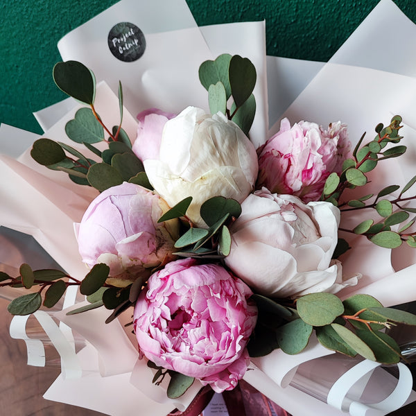 Médium Pink Peonies Bouquet