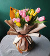 Two Color Tulips Bouquet