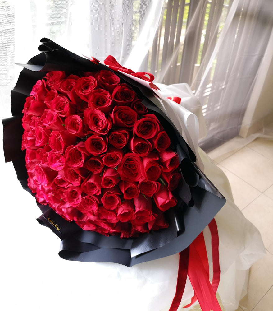 99 Roses Design 99 Roses Bouquet | Proposal Flower KL Malaysia