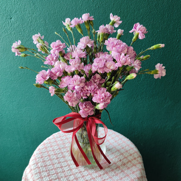 Carnations Vase